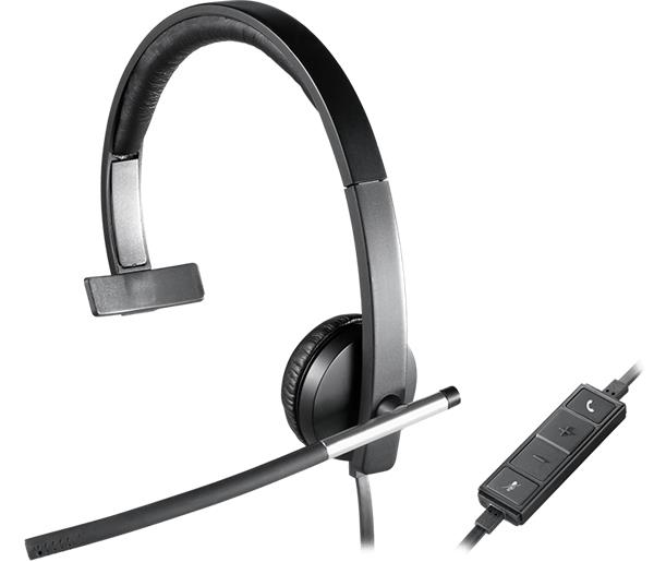 Logitech® H650e USB Headset Mono 