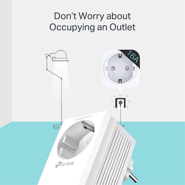 TP-LINK "AV1000 Gigabit Powerline AC1200 Wi-Fi KitKIT: 1× TL-WPA7617 + 1× TL-PA7017PTL-WPA7617:SPEED: 300 Mbps at 2.4 