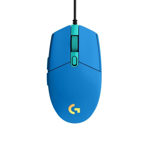 Logitech® G203 2nd Gen LIGHTSYNC Gaming Mouse - BLUE- USB - N/A - EMEA 