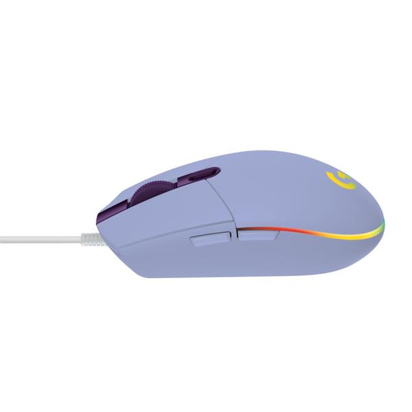 Logitech® G203 2nd Gen LIGHTSYNC Gaming Mouse - LILAC - USB - N/A - EMEA 