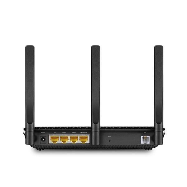 AC2100 Wi-Fi VDSL/ADSL Modem Router SPEED: 1733 Mbps at 5 GHz + 300 Mbps at 2.4 GHz, VDSL Profile 35b 350/60 Mbps SPEC:  