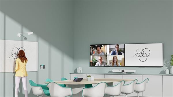 Logitech® Scribe White, Kamera pre snímanie tabule pre videokonferenčné miestnosti 