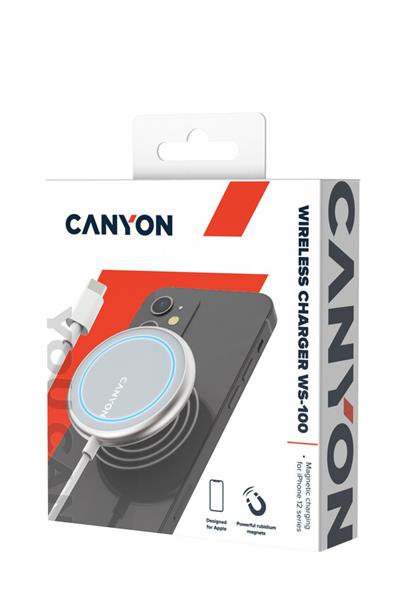 Canyon WS-100, bezdrôtová Qi nabíjacia stanica pre iPhone 