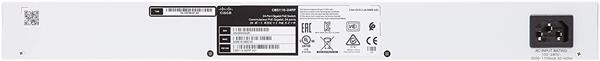 CBS110 Unmanaged 24-port GE, Partial PoE, 2x1G SFP Shared 