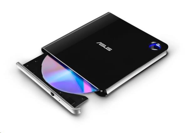ASUS BLURAY SBW-06D5H-U BLACK (USB Type-A/C), Writer, External, Retail, čierna 