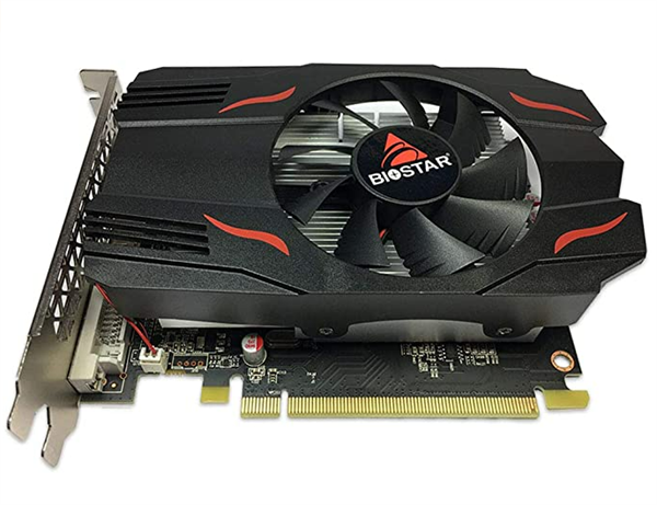 Biostar Video Card RX550, 2GB, GDDR5, DVI, HDMI, DP 