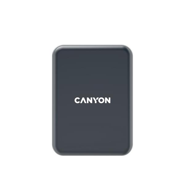 Canyon C-15, univerzálny magnetický držiak do mriežky ventilátora, s bezdrôtovou nabíjačkou Qi pre smartfóny 