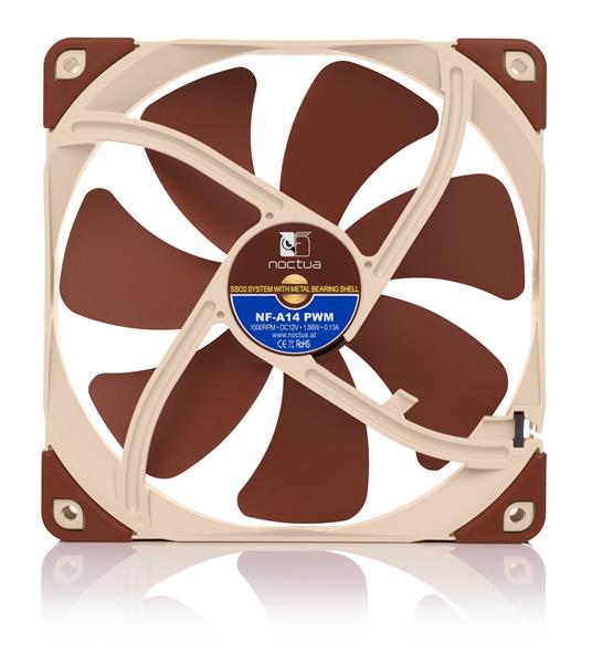 Noctua NF-A14 PWM ventilátor 140x140x25mm 