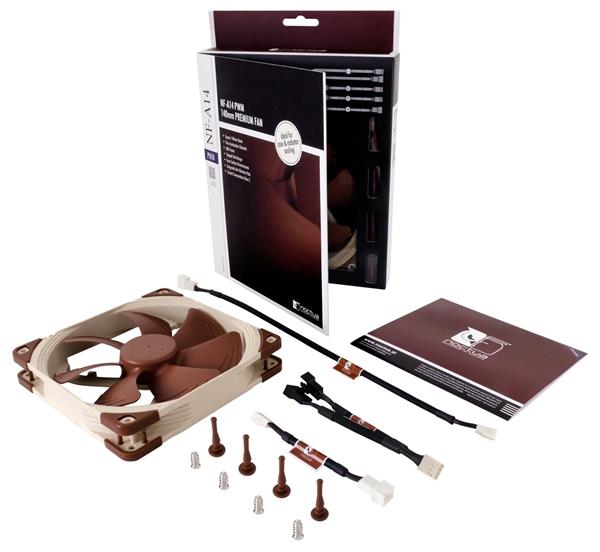 Noctua NF-A14 PWM ventilátor 140x140x25mm 