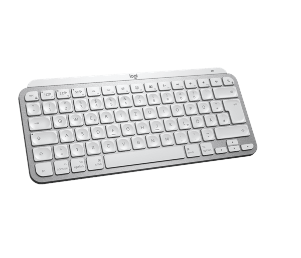 Logitech® MX Keys Mini For Mac Minimalist Wireless Illuminated Keyboard - PALE GREY - US INT&quot;L - EMEA 