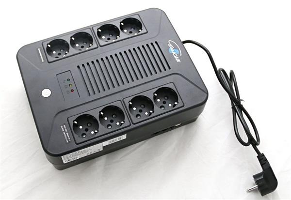 EUROCASE EA200PLUS 1000VA-EVO LINE INTERACTIVE, RJ11, USB data 