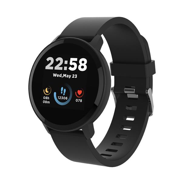 Canyon Lollypop SW-63, smart hodinky, BT, fareb. LCD displej 1.3´´, vodotes. IP68, multišport. režim, čierne- 