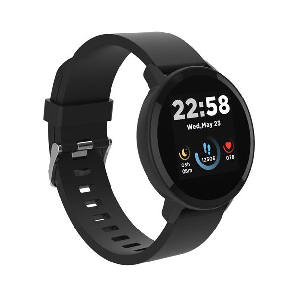 Canyon Lollypop SW-63, smart hodinky, BT, fareb. LCD displej 1.3´´, vodotes. IP68, multišport. režim, čierne- 