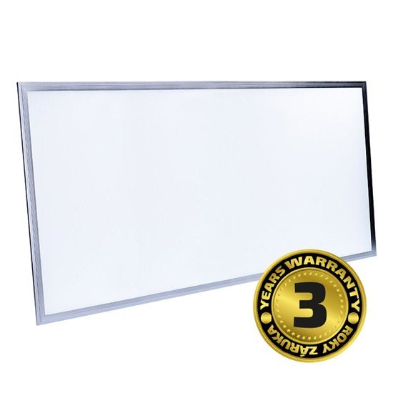 Solight LED svetelný panel, 80W, 8000lm, 4100K, Lifud, 60x120cm, 3 roky záruka