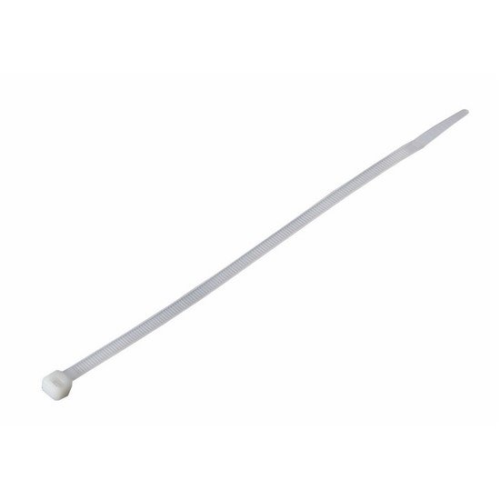 Solight Viazacie nylonové pásky, 3, 6 x 250mm, natural, 100ks