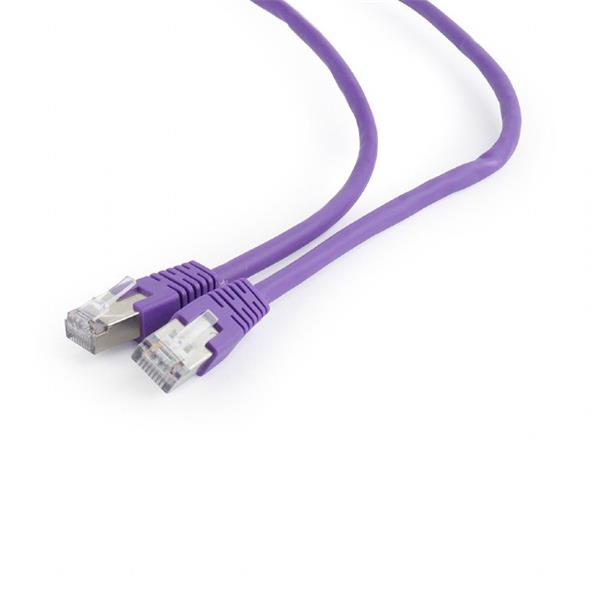Gembird patch kábel Cat6 FTP, 3 m, fialový