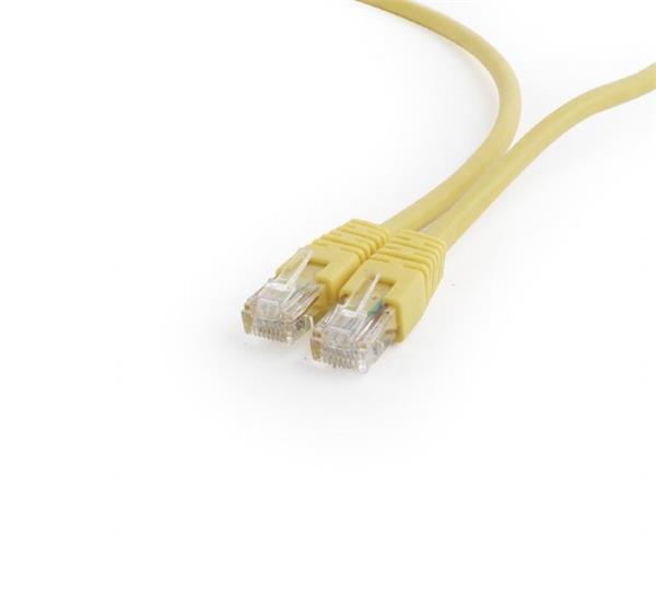 Gembird patch kábel Cat6 UTP, 0.5 m, žltý