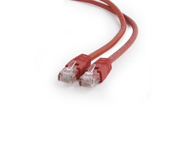 Gembird patch kábel Cat6 UTP, 3 m, červený