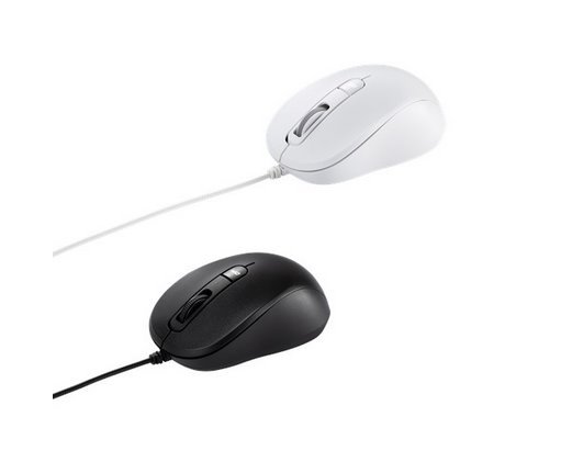 ASUS MOUSE MU101C black - optická drôtová myš; čierna 