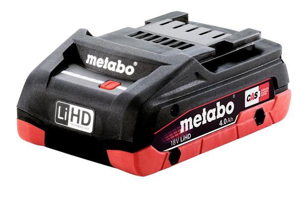 Metabo Akumulátor LiHD 18 V - 4,0 Ah             