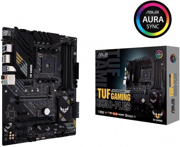 ASUS TUF GAMING B550-PLUS soc.AM4 B550 DDR4 ATX M.2 HDMI DP