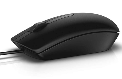 Dell Optical Mouse-MS116 - Black