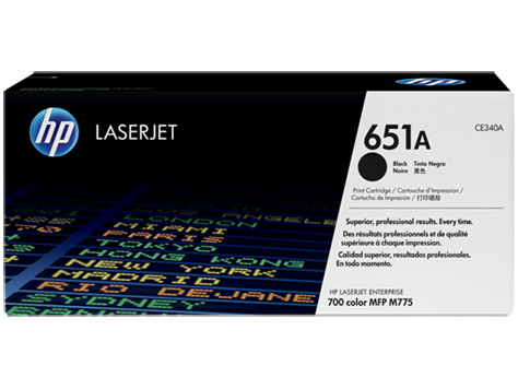 Toner HP 651A black