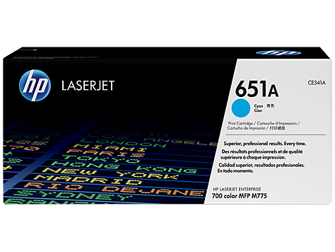 Toner HP 651A cyan