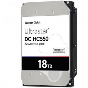 Western Digital Ultrastar DC HC550 3,5" HDD 18TB 7200rpm SATA 6Gb/s 512MB