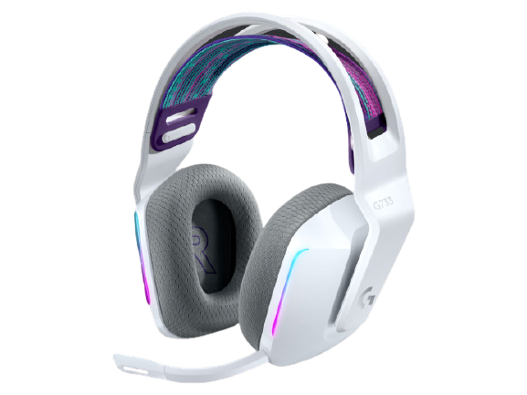 Logitech® G733 LIGHTSPEED Wireless RGB Gaming Headset - WHITE- EMEA