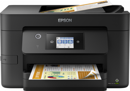 Epson WorkForce WF-3820DWF, A4, MFP, ADF, duplex, Fax, LAN, WiFi, WiFi Direct