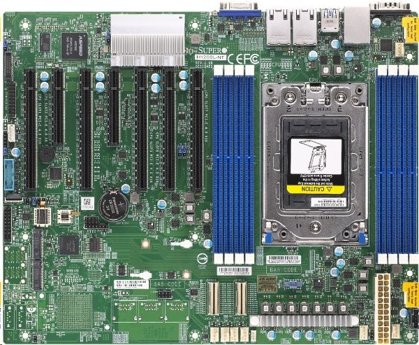 Supermicro H12SSL-NT 1xSP3, AMD EPYC™ 7002-series 8x DDR4, ATX