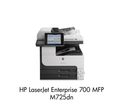 HP LaserJet Enterprise 700 MFP M725dn  A3