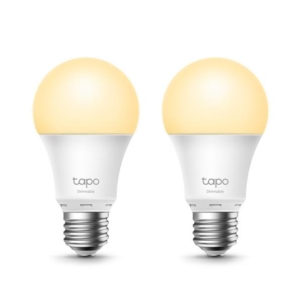 TP-LINK "Dimmable Smart Light Bulb, 2-PackSPEC: E27, 200–240 V, Brightness 806 lm, Max Operation Power 8.7 W, Color Tem