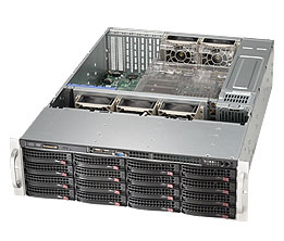 Supermicro® CSE-836BE16-R920B  3U chassis