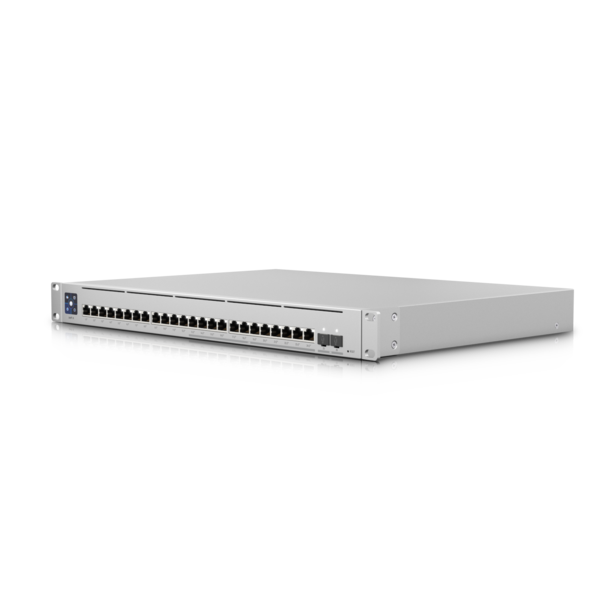 Ubiquiti UniFi Industrial Switch 24x1000Mbps  PoE+, L3, (12) 2.5G RJ45 ports with PoE+ for WiFi 6 APs, (12) Gigabit RJ45