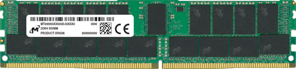 DDR4...16GB 3200 MHz DR x4 ECC  Reg. . Micron server
