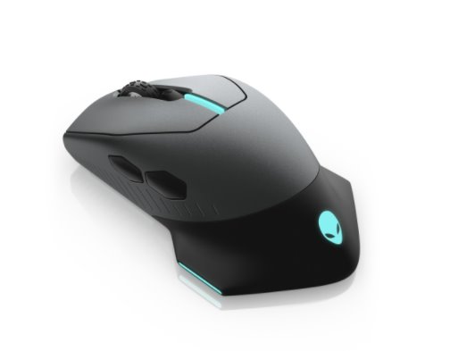 DELL Alienware 610M Wired / Wireless  Gaming Mouse - AW610M (Dark Side of the Moon)