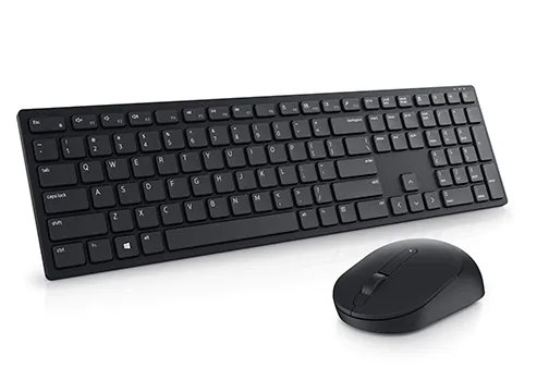 Dell Pro Wireless Keyboard and Mouse - KM5221W - US International (QWERTY)