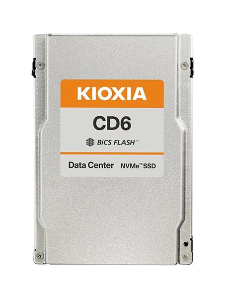 SSD Kioxia CD6-V (U.3 15MM, 3.2TB, PCIe Gen4 1x4, BiCS FLASH TLC)
