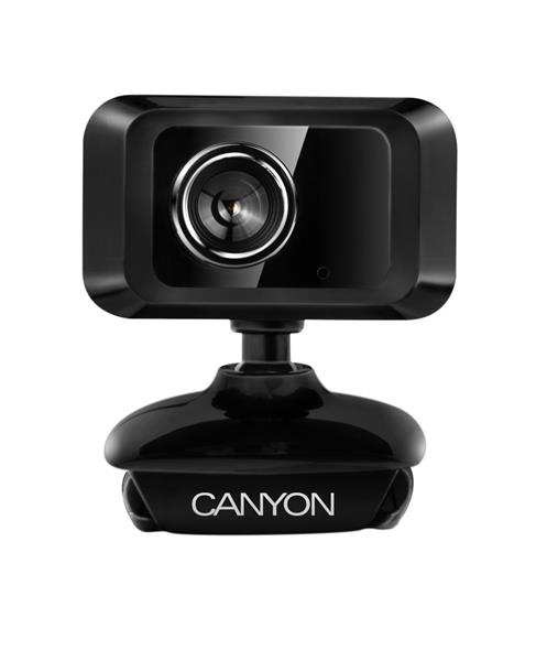 Canyon CNE-CWC1 webkamera, 0.3 Mpx CMOS 1/6´´, USB, mikrofón, 360° rozsah