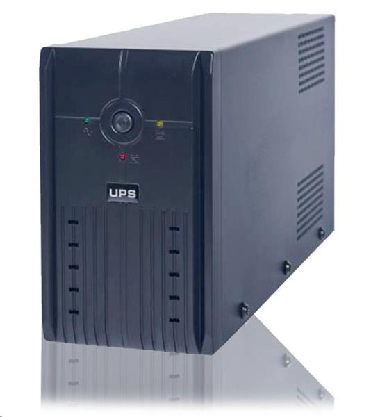 EUROCASE 2000VA LINE INTERACTIVE, 4x FR zásuvka, RJ45, USB data