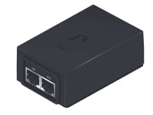 Ubiquiti POE-48-24W-G   Gigabit PoE injektor 48V/0,5A (24W) čierny