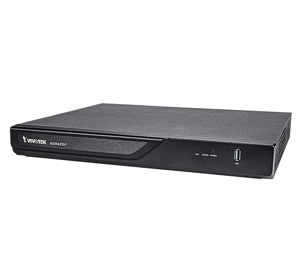 NVR, 16 PoE (max. 200W) kanálů, nahrávání 4K UHD (max 64Mpbs), 2x HDD (až 16TB), H.265, RAID 0,1, desktopové provedení, 2x USB, DI