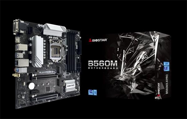 Biostar Main board B560MX-E PRO soc 1200, DDR4, mATX, HDMI, DVI, D-Sub