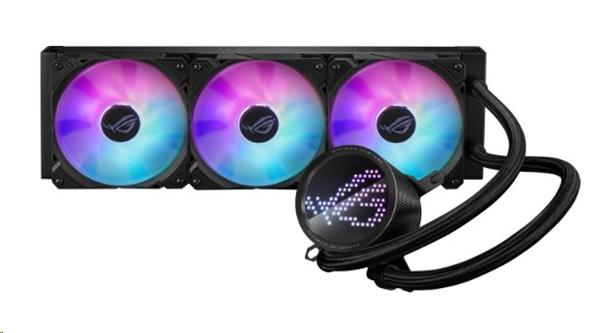 ASUS vodní chladič CPU AIO ROG RYUO III 360 ARGB,  3x120mm,  LGA1851,  AM5