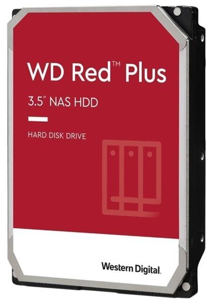WD Red™ Plus 3,5" HDD 4TB NAS 5400RPM 256MB SATA III 6Gb/s