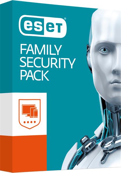 BOX ESET Family Security Pack pre 9 zariadení / 1 rok