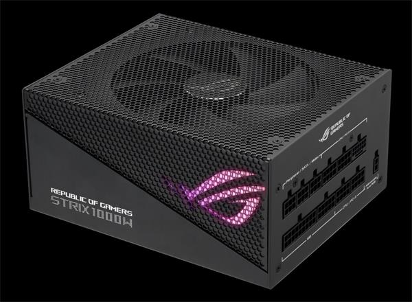 ASUS zdroj ROG STRIX 1000W Gold Aura Edition, 1000W, 80+ Gold, ARGB