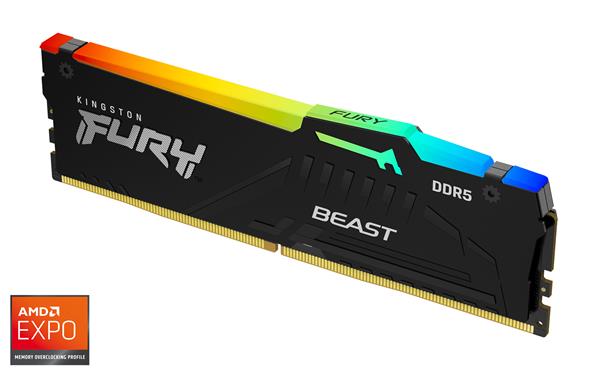 DDR 5....        32GB . 5600MHz. CL36 FURY Beast Black RGB Kingston XMP/EXPO